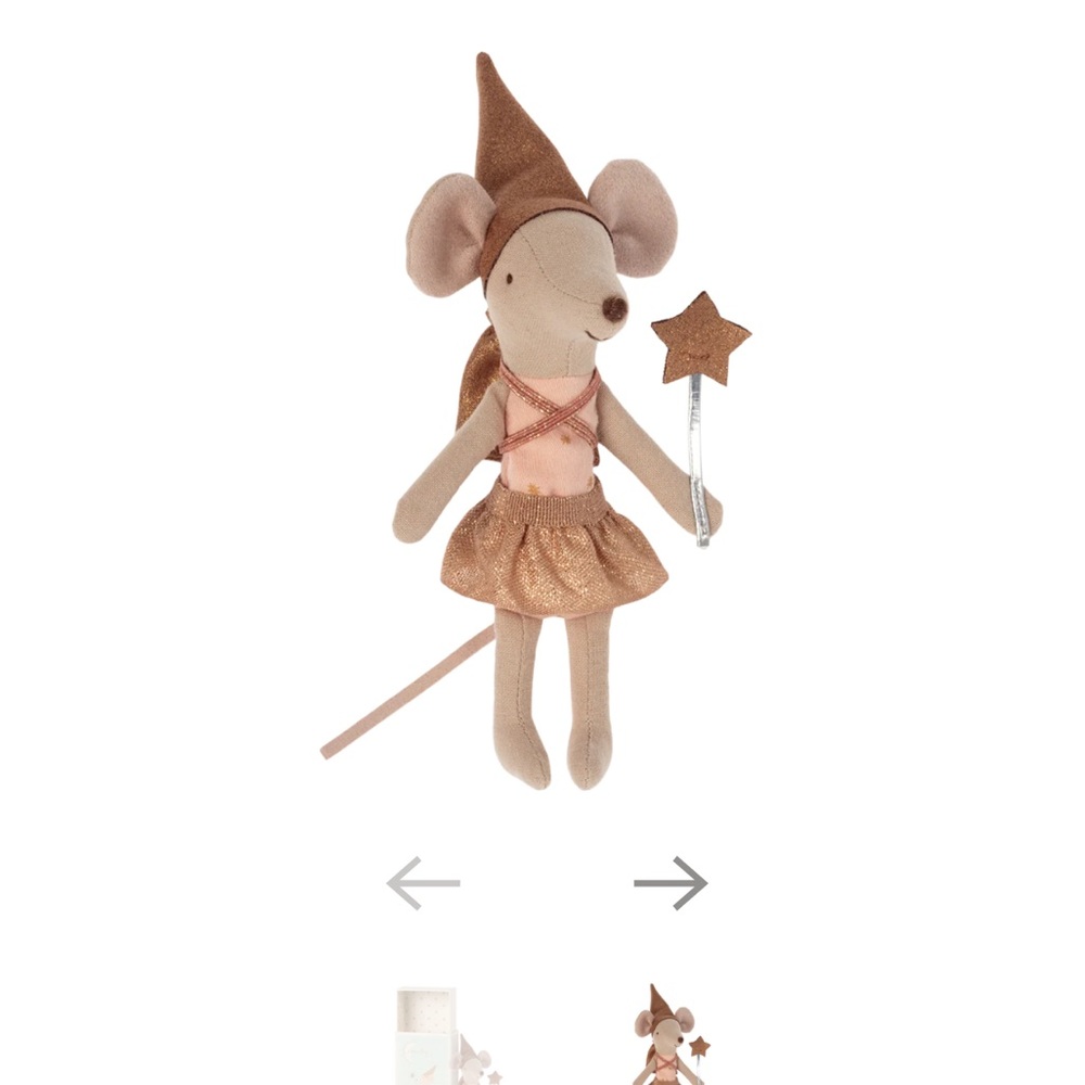 Maileg Brown Mouse Fairy Toy